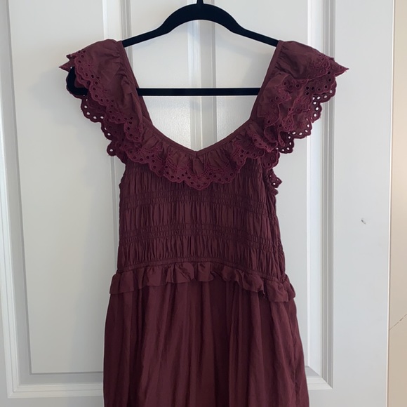 Madewell Lucie Embroidered Cotton Midi Dress - Picture 7 of 10